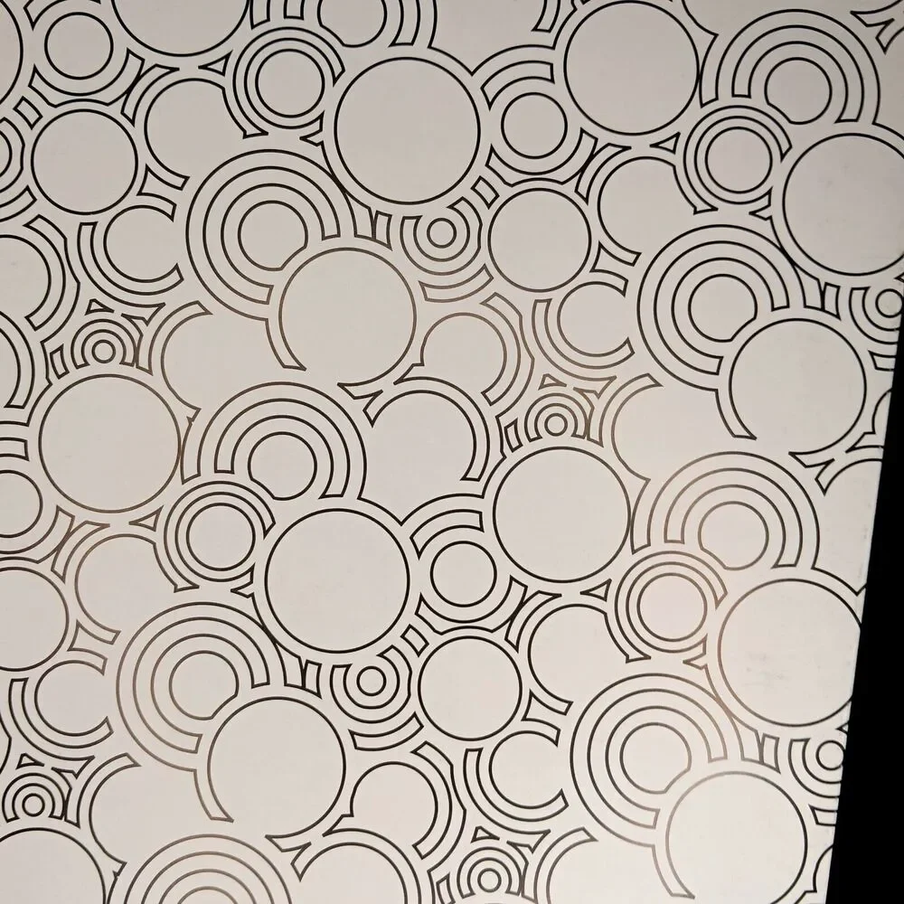 Portfolio Folders To Color Flowers And Circles Vintage 2010 Gartner Set Of Two